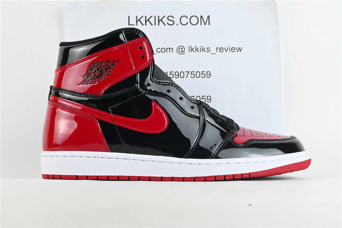 Air Jordan 1 Bred Patent